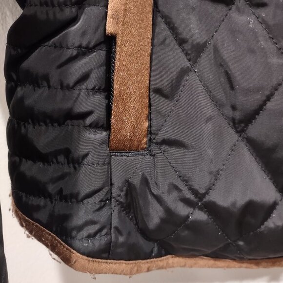 Daniel Cremieux Women's Black quilted jacket Size Medium - Picture 4 of 8